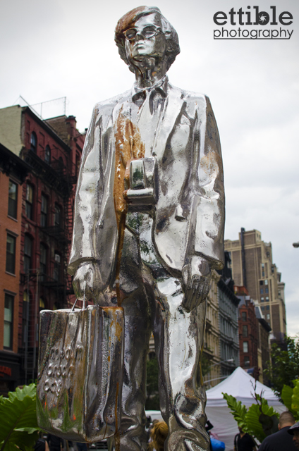 Andy Warhol Monument NYC